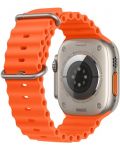 Удължител за каишка Apple - Ocean, Apple Watch, 49 mm, оранжев - 4t